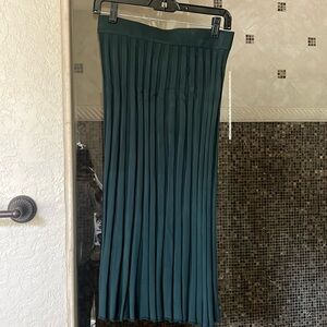 A new day dark green skirt